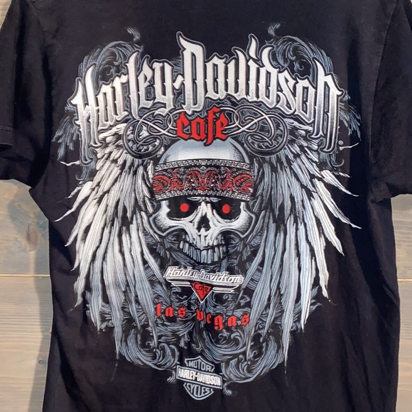 Harley-Davidson Tops - Harley Davidson cafe t shirt